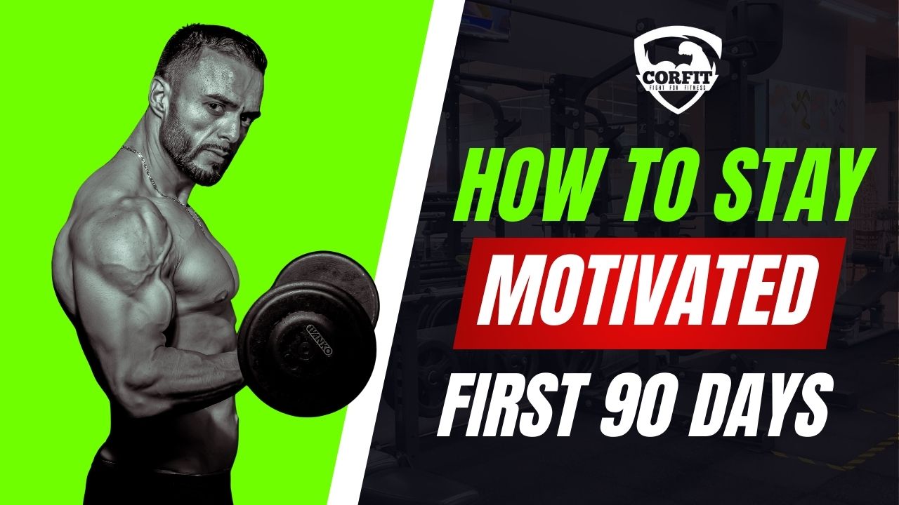 How to Stay Motivated in Your First 90 Days at the Gym: fitness journey ...