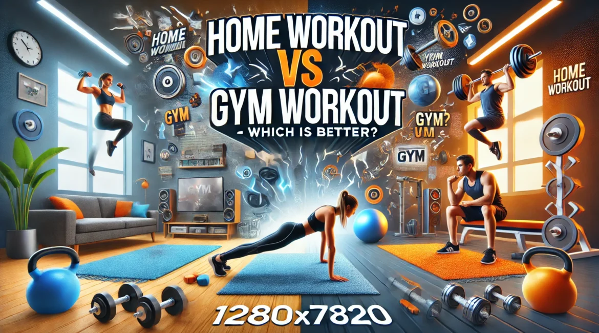 Home workouts and gym workouts: Which One is Better and Why?